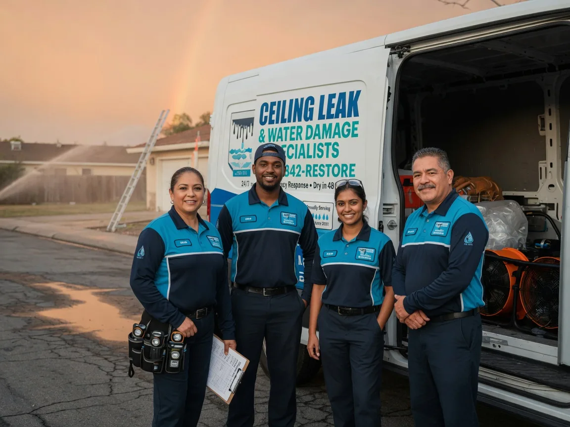 Ceiling Leak Cleanup company in West Point, IA